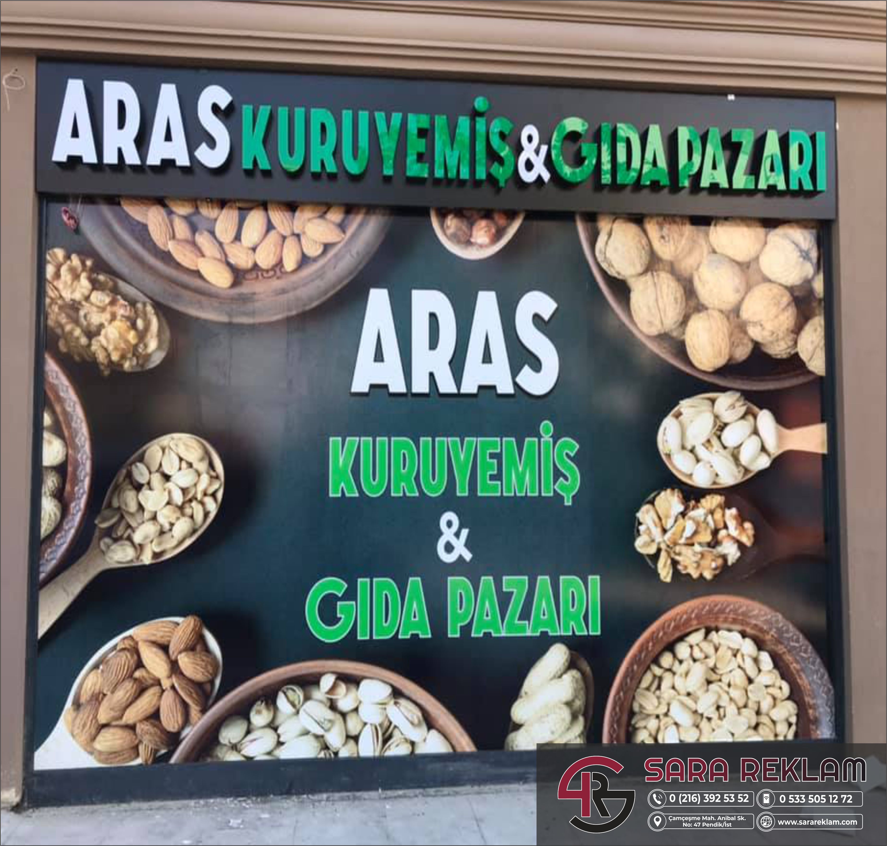  kutu harf cam kaplama